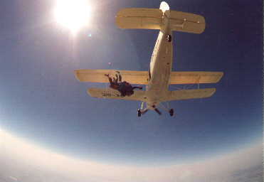 Letadlo AN-2 pro Tandemové seskoky